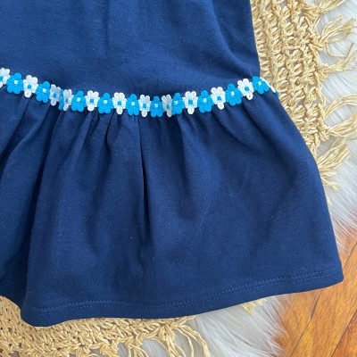 Vestido Love Concha do Mar Marinho
